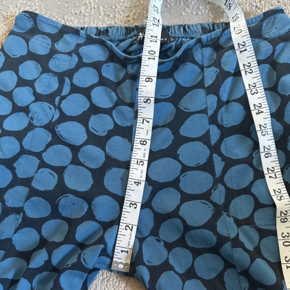 Fenini matching set lagenlook long sleeve pull on balloon pants blue medium - Picture 9 of 12